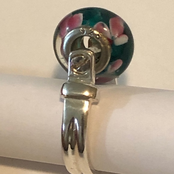 Pandora Pink Leather Bracelet & Jewelry Bundle - Picture 7 of 12